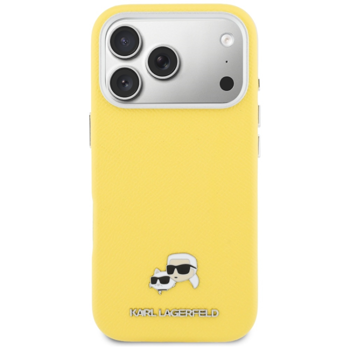 KARL LAGERFELD - Karl Lagerfeld Mobilskal till iPhone 18 Pro Max/17 Pro Max MagSafe Karl - Gul