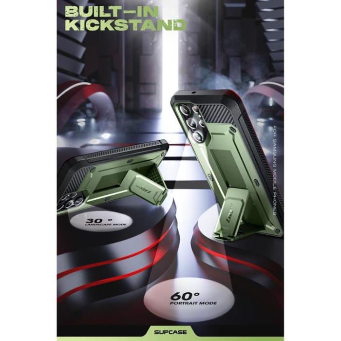 UTGATT - SupCase Galaxy S22 Ultra Skal Unicorn Beetle Pro - Guldan