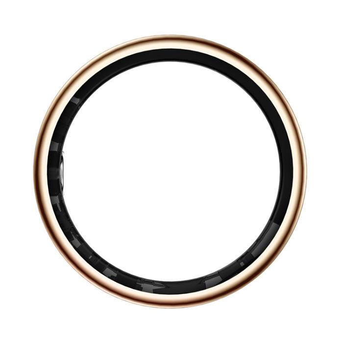 A-One Brand - Digital Display Smart Ring med Laddningsfodral SR16 - Guld