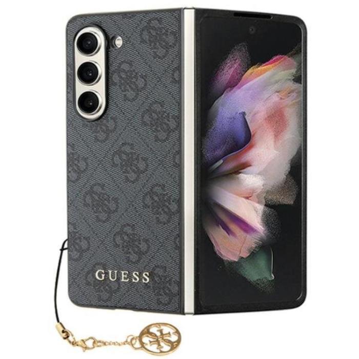 Guess - Guess Galaxy Z Fold 5 Mobilskal Charms Collection - Grå