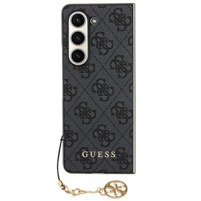 Guess - Guess Galaxy Z Fold 5 Mobilskal Charms Collection - Grå