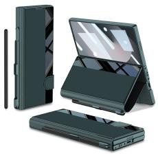 GKK - GKK Samsung Galaxy Z Fold6 5G Fodral PC+PU - Gr&ouml;n