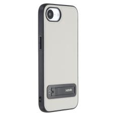 X-Level - X-LEVEL Mobilskal till iPhone 16e L&auml;derbelagd PC TPU Gr&aring;