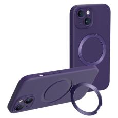 XUNDD - XUNDD Mobilskal till iPhone 15 Plus Reno Magnetisk Lila Liquid Silicone