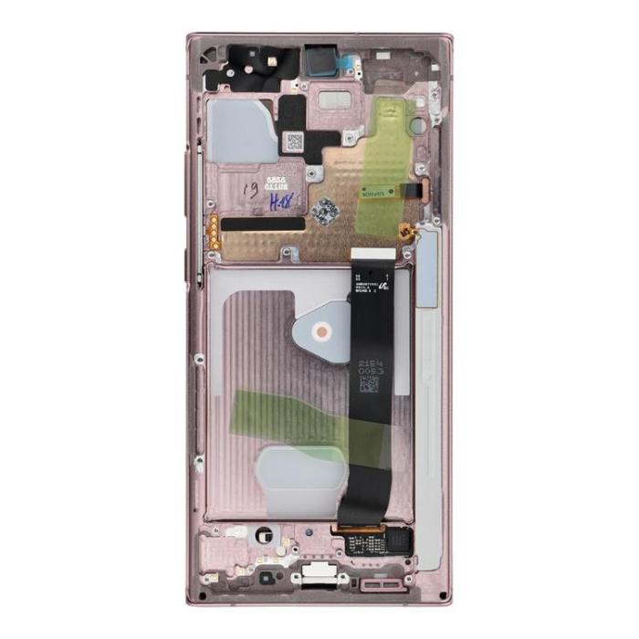 OEM - SAMSUNG Note 20 Ultra Skärm med LCD-display Mystic