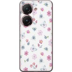 iSecrets - Mobilskal till Asus Zenfone 9 med Blommor och fjärillar