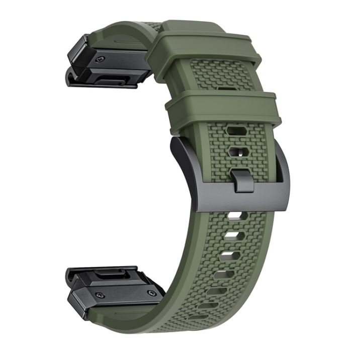 A-One Brand - Garmin Fenix 8 (47mm) Armband Silikon - Grön