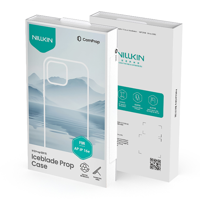 Nillkin - Nillkin iPhone 16e Mobilskal MagSafe Iceblade Prop - Grön