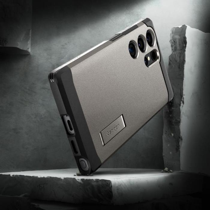 Spigen - Spigen Galaxy S24 Ultra Mobilskal Tough Armor - Gunmetal
