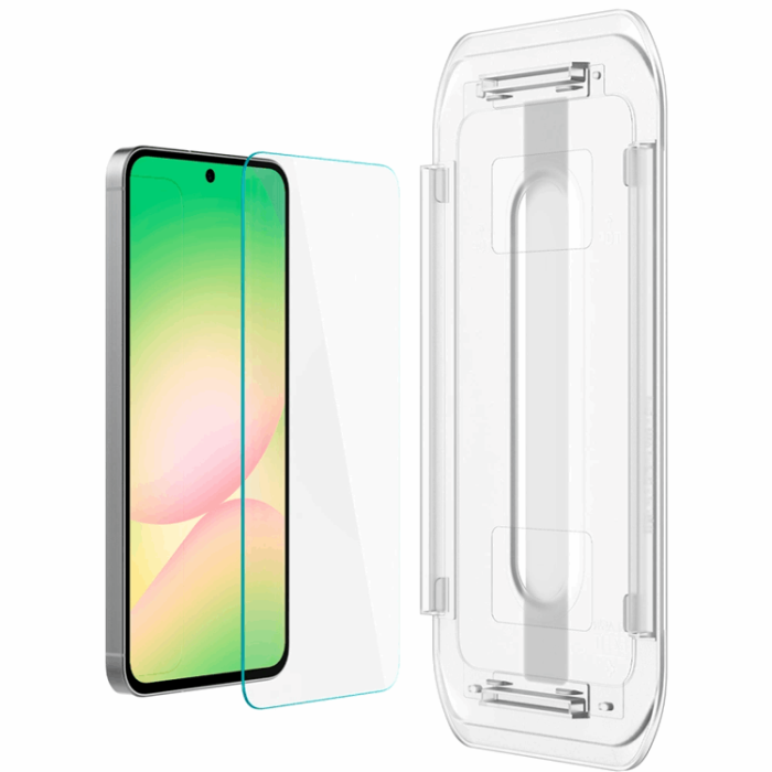 Spigen - [2-Pack] Spigen Galaxy A56 5G/S24 FE Härdat glas Skärmskydd EZ-Fit