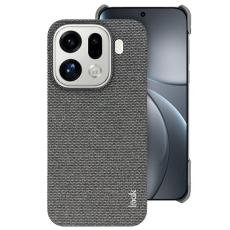 Imak - IMAK Mobilskal till Oppo Find X9 Pro 5G Konstl&auml;der + Plast - Gr&aring;