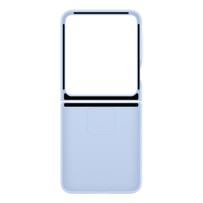 Samsung - Samsung Galaxy Z Flip 6 Mobilskal Silikon - Blå