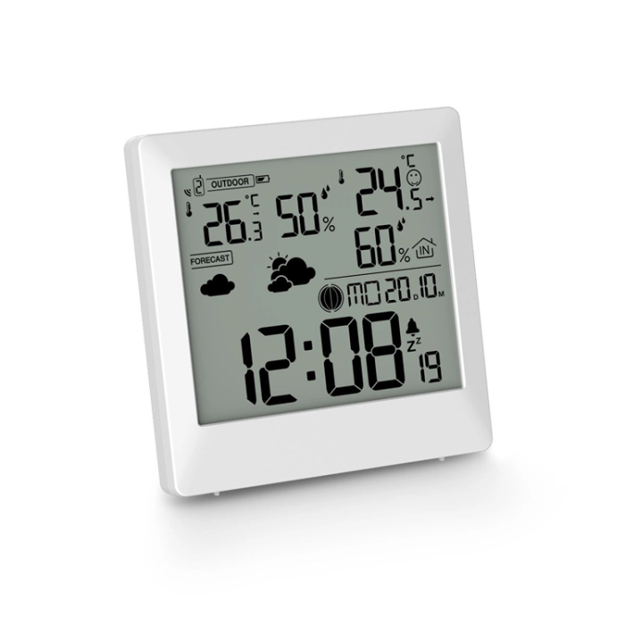 Hama - Hama Palawan Väderstation Termometer Hygrometer - Vit