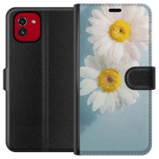 iSecrets - Plånboksfodral till Samsung Galaxy A03 med Sommarblommor