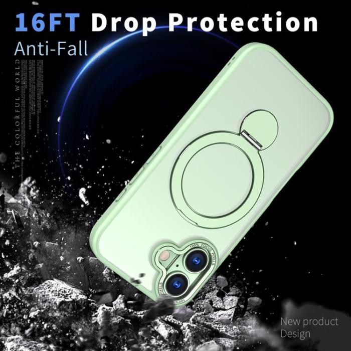 A-One Brand - iPhone 17 Mobilskal MagSafe Rotating Kickstand