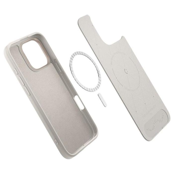 Spigen - Spigen iPhone 16 Pro Max Mobilskal MagSafe Cyrill Kajuk - Cream