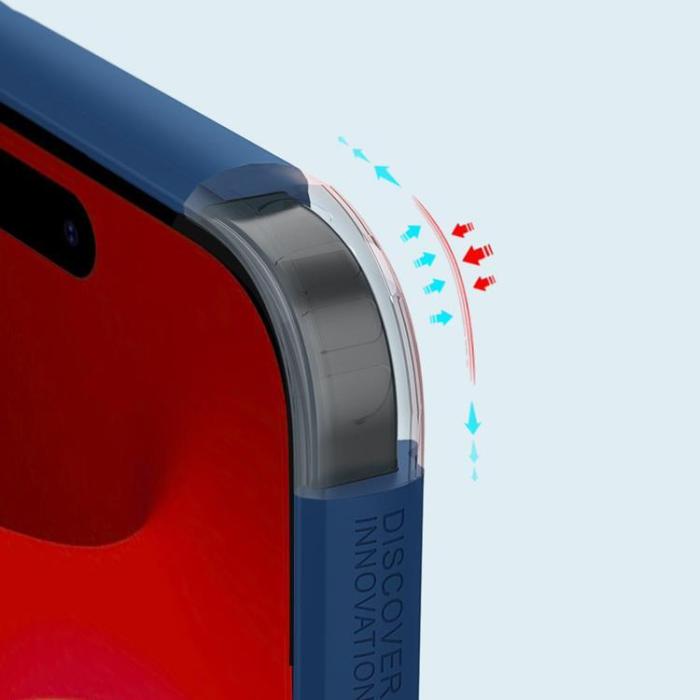 Nillkin - Nillkin iPhone 15 Mobilskal Super Frosted Shield Pro - Svart