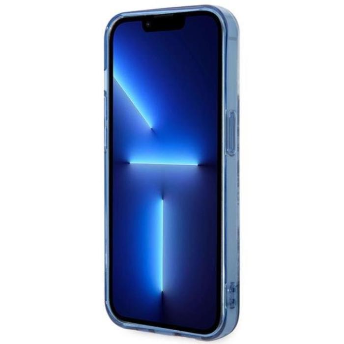 Guess - GUESS iPhone 14 Pro Max Skal Porcelain Collection - Blå