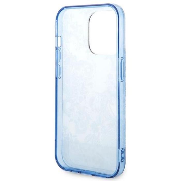 Guess - GUESS iPhone 14 Pro Max Skal Porcelain Collection - Blå