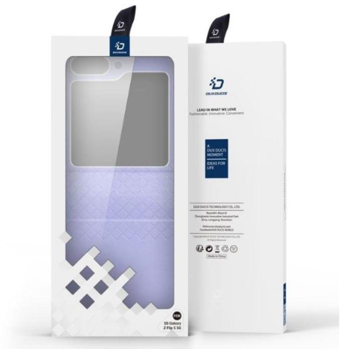 Dux Ducis - Dux Ducis Galaxy Z Flip 5 Mobilskal Bril - Lila