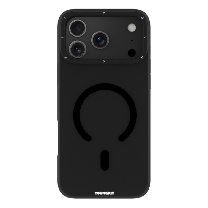 YOUNGKIT - YOUNGKIT iPhone 17 Pro Max Mobilskal MagSafe PET TPU - Svart