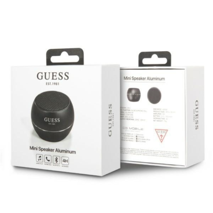 Guess - Guess Bluetooth Högtalare Mini - Svart