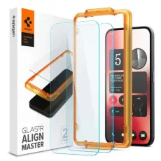 Spigen - [2-Pack] Spigen Nothing Phone 2A/2A Plus Härdat Glas Skärmskydd ALM Glas.Tr