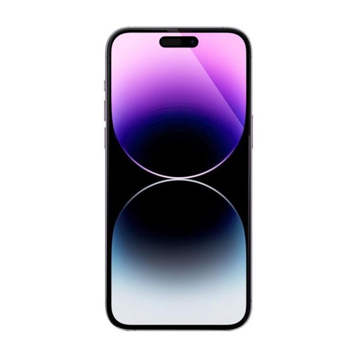 OEM - iPhone 12 Härdat Glas Skärmskydd Plus Applicator - Svart