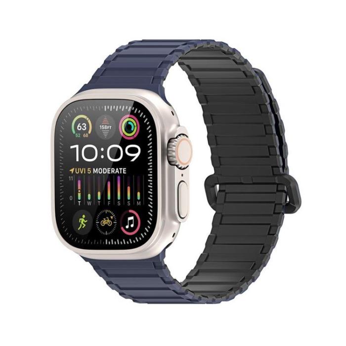 Dux Ducis - Dux Ducis Apple Watch 44/45/46/49mm Armband KJ Nylon - Blå
