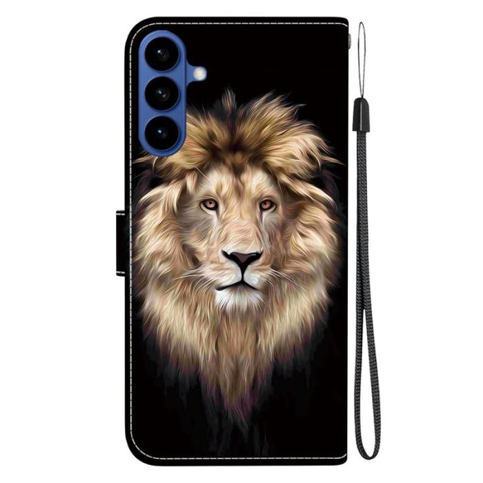 OEM - Samsung Galaxy S26/S26 Pro Plånboksfodral Mönstertryck Konstläder - Lejonhuvud