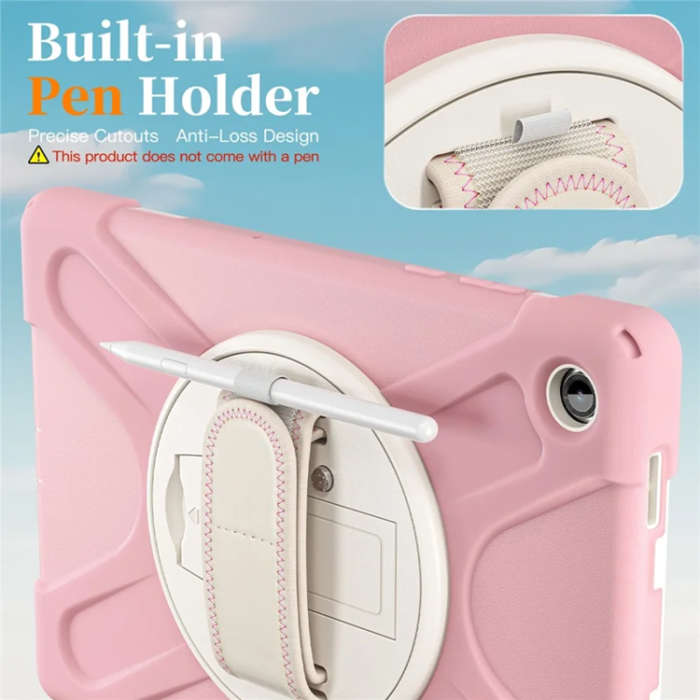 A-One Brand - Galaxy Tab A11 Plus Skal Kickstand Silikon Axelrem