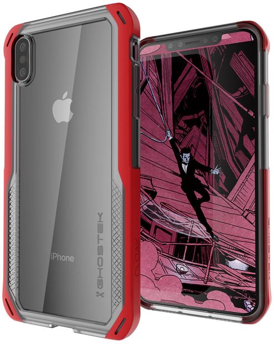 UTGATT5 - Ghostek Cloak 4 Skal till Apple iPhone XS / X - Röd