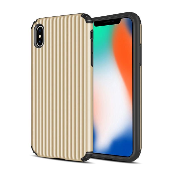 OEM - Hybrid Armor Skal till Apple iPhone X/Xs - Guld