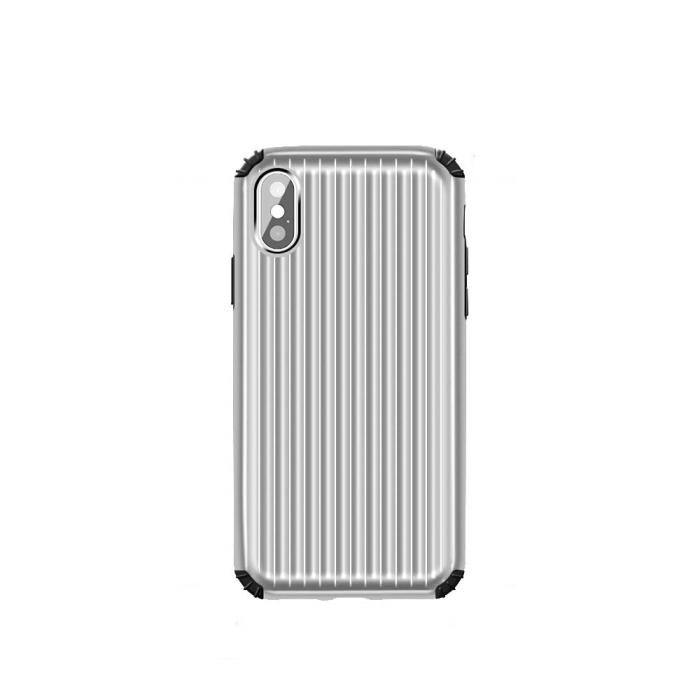 OEM - Hybrid Armor Skal till Apple iPhone X/Xs - Silver