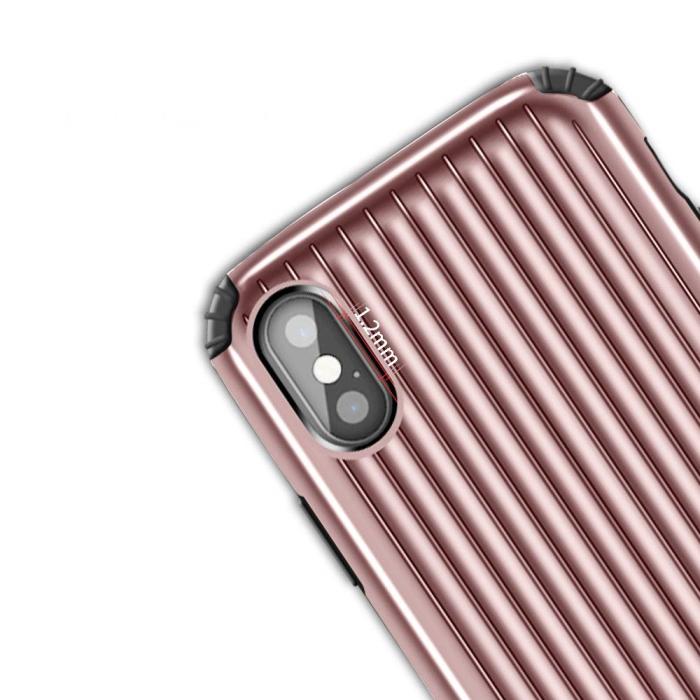 OEM - Hybrid Armor Skal till Apple iPhone X/Xs - RoséGuld