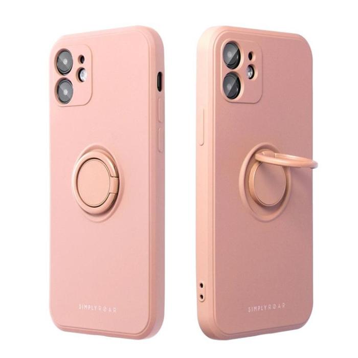 Roar - Roar Galaxy A15 4G/5G Mobilskal Ringhållare Amber - Rosa