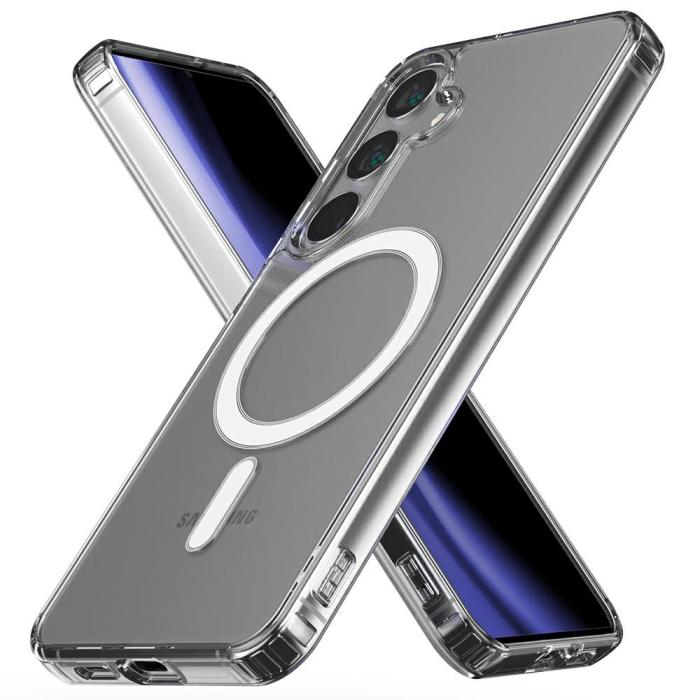 Mercury - Mercury Mobilskal till Galaxy S25+ MagSafe MagSafe Jelhard - Transparent