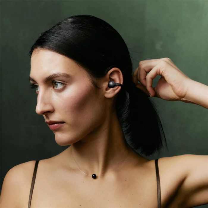 MOMAX - MOMAX Clip-On BT15 1-Vibe Clip M.IN.D IPX4 Trådlös Hörlurar - Svart