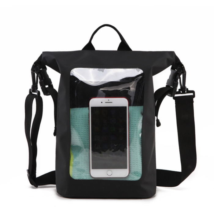 OEM - Stänktålig beach bag för alla typer av Smartphones / Surfplattor - Svart