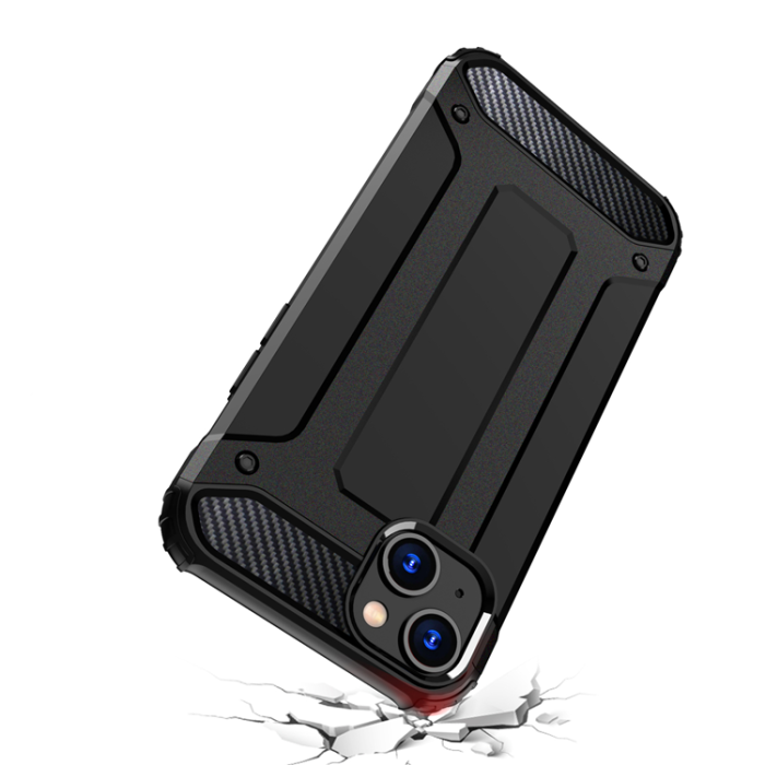 OEM - iPhone 15 Mobilskal Hybrid Armor - Blå