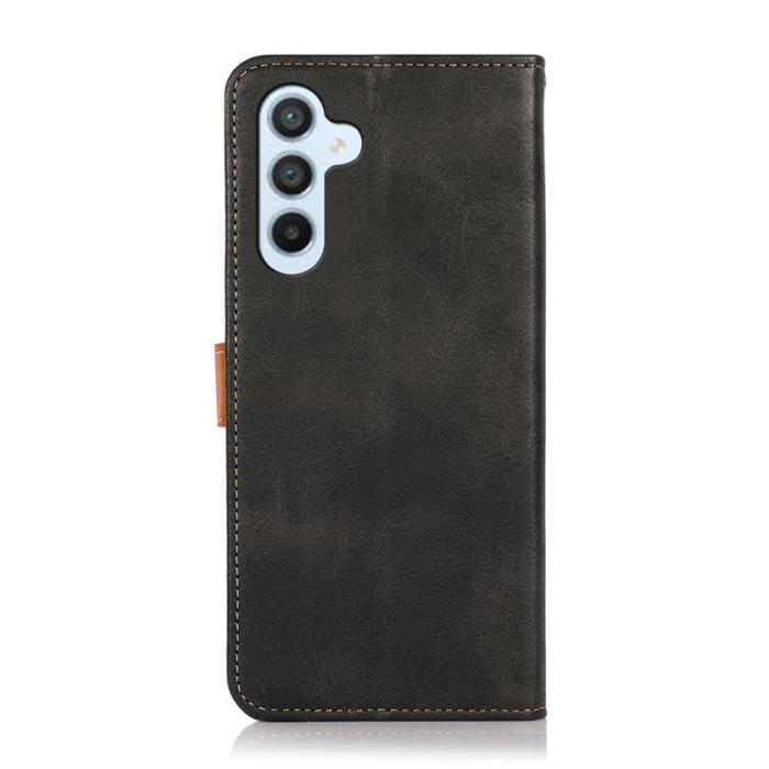 KHAZNEH - KHAZNEH Samsung Galaxy A37 Plånboksfodral Konstläder - Svart