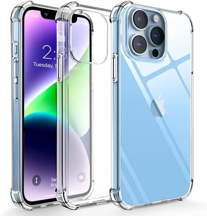 Anti-drop TPU iPhone 14 Pro Skal - Transparent | 2353 | AlltMobil