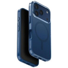 UNIQ - UNIQ iPhone 17 Pro Mobilskal MagSafe Clario - Blå