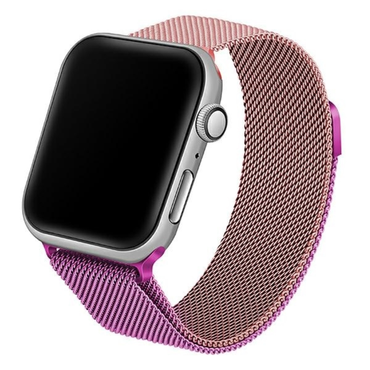 Beline Apple Watch (42/44/45/49mm) Armband Steel - Rosa/Lila | 5123 | AlltMobil