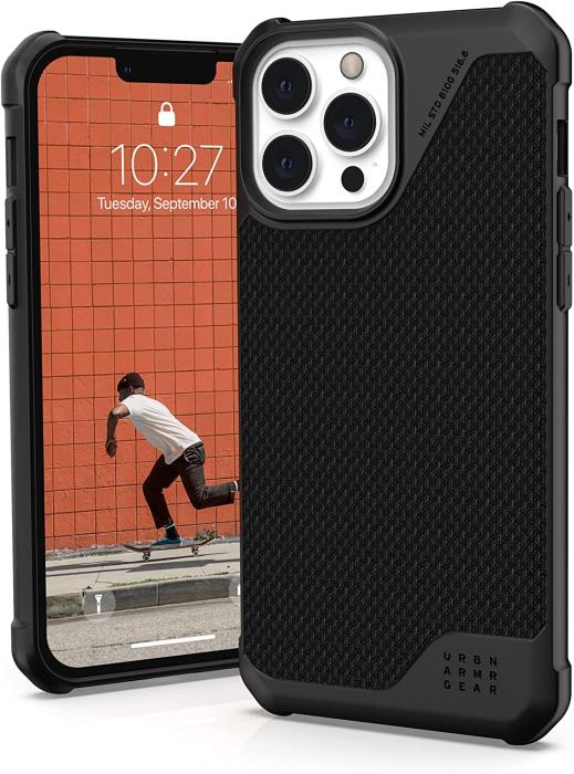 UTGATT1 - UAG Metropolis LT Skal iPhone 13 Pro Max - Kevlar Svart
