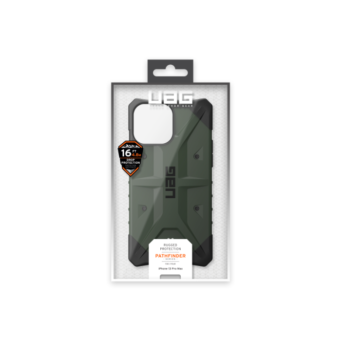 UTGATT1 - UAG Pathfinder Skal iPhone 13 Pro Max - Olive