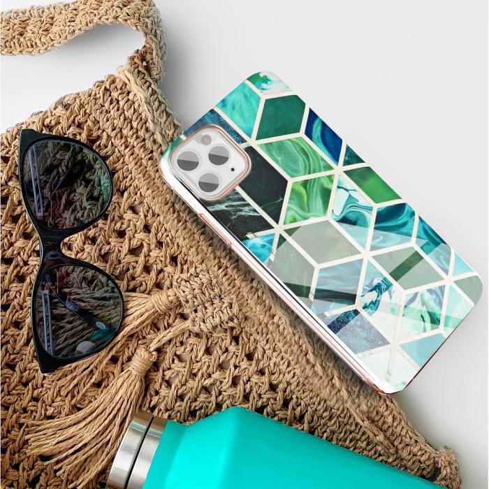 UTGATT - Forcell COSMO Marble Skal till Samsung A42 5G design 08