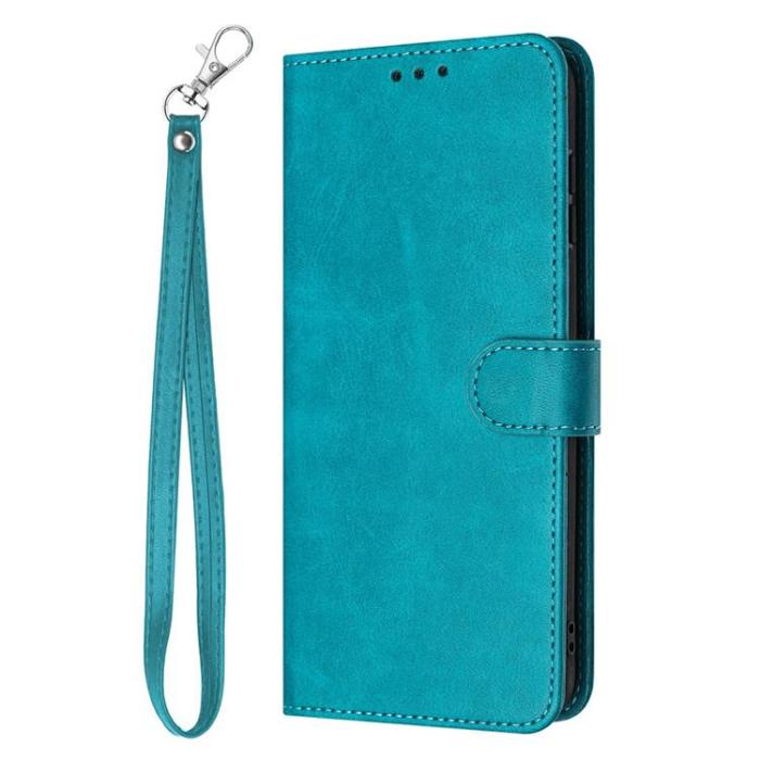 A-One Brand - Sony Xperia 1 VII Plånboksfodral Calf Texture Med Rem - Grön