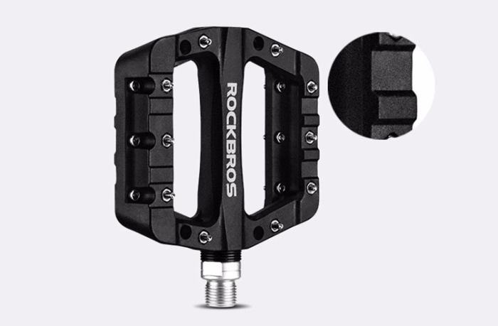 Rockbros - Rockbros Nylon Cykelpedal Set - Svart