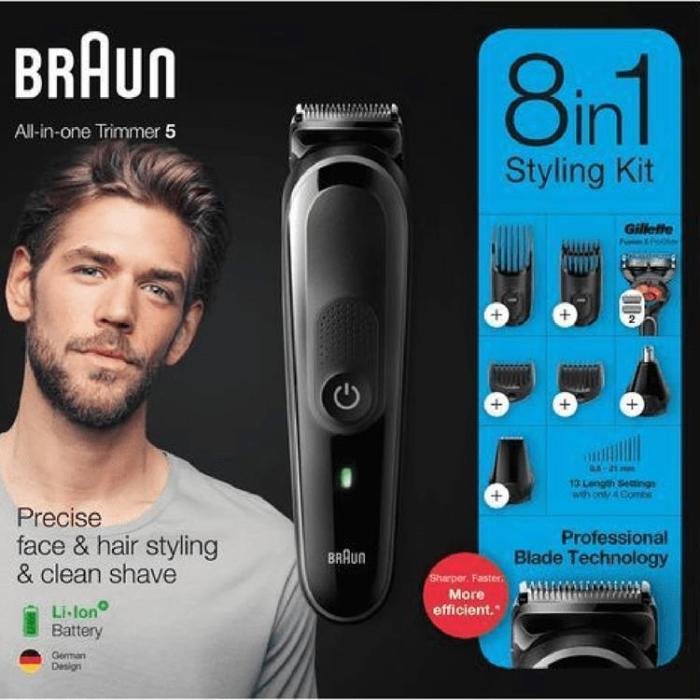 UTGATT5 - BRAUN Multitrimmer 8-i-1 MGK5260